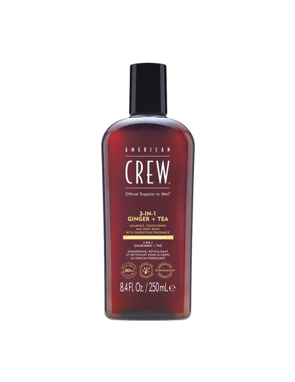 Thé au gingembre 3 en 1 American Crew - 250 ml