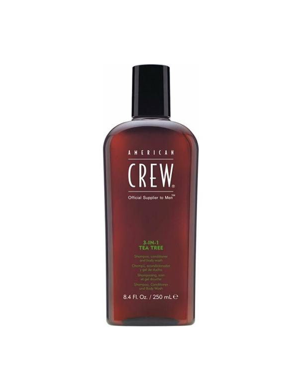 American Crew 3 en 1 Tea Tree - 250 ml