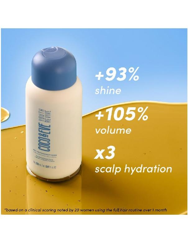Après-shampoing jeunesse Coco & Eve Youth Revive Pro - 280 ml