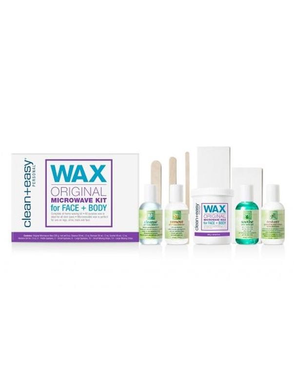 Kit micro-ondes original CleanEasy pour le visage et le corps