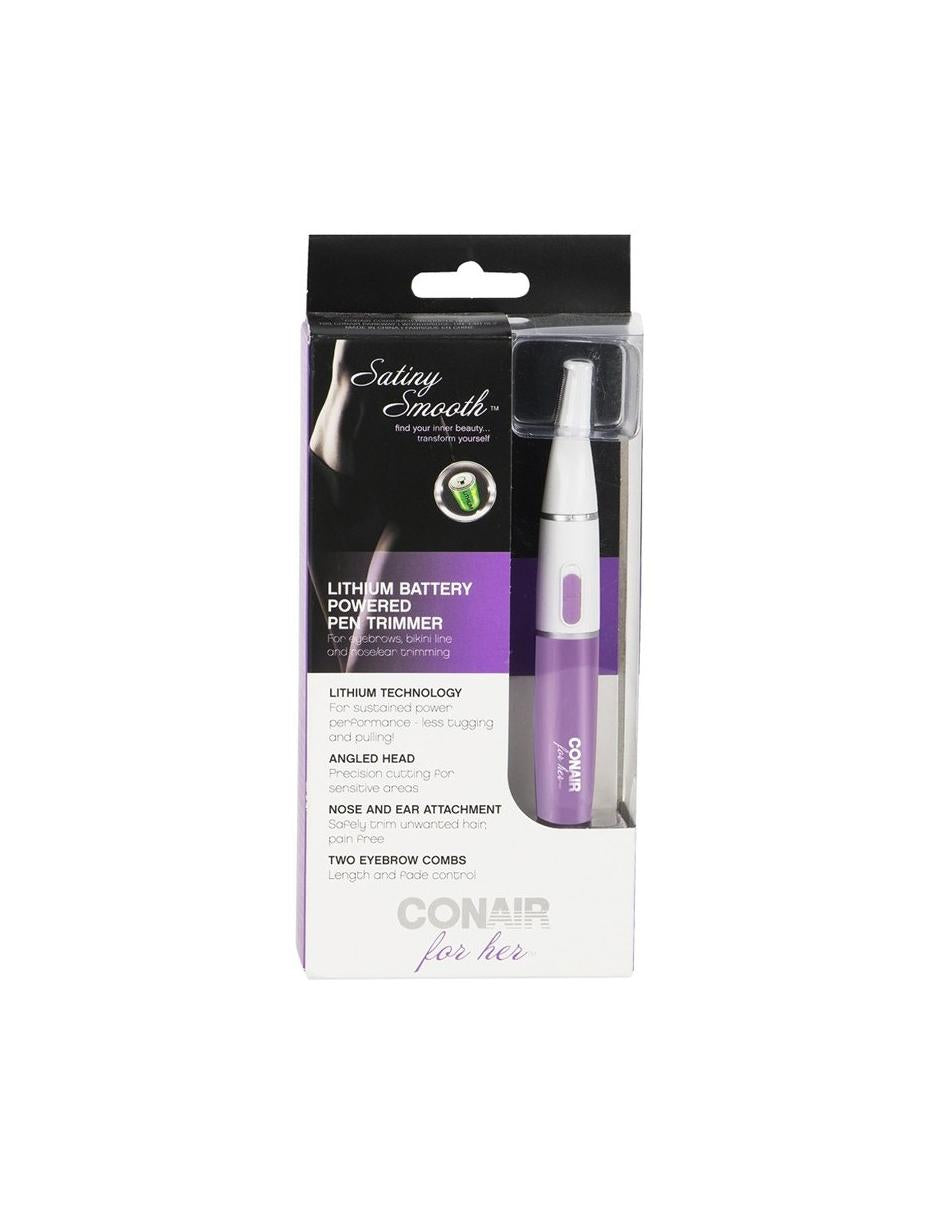 Tondeuse stylo au lithium Conair Satiny Smooth pour femme