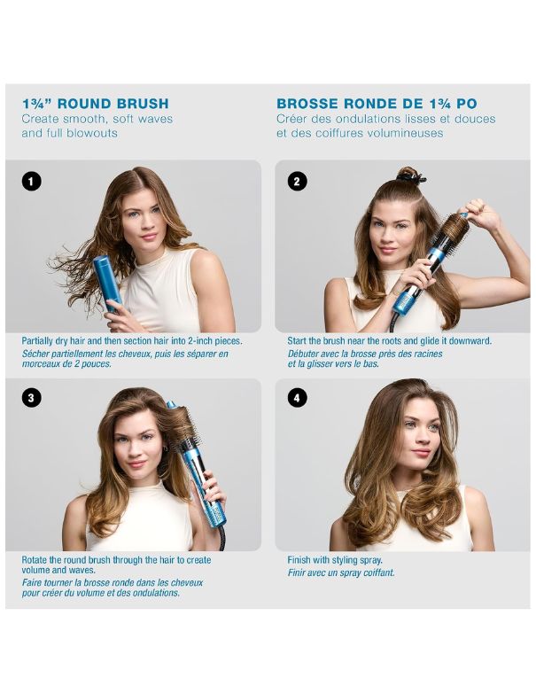BaBylissPRO Nano Titanium Style/Switch IONIC MULTI-STYLER & SÉCHE-LINGE 5 en 1