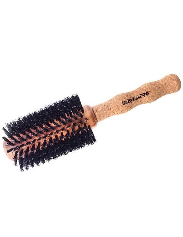 Brosse ultra-légère BabylissPRO avec manche en liège, grande taille