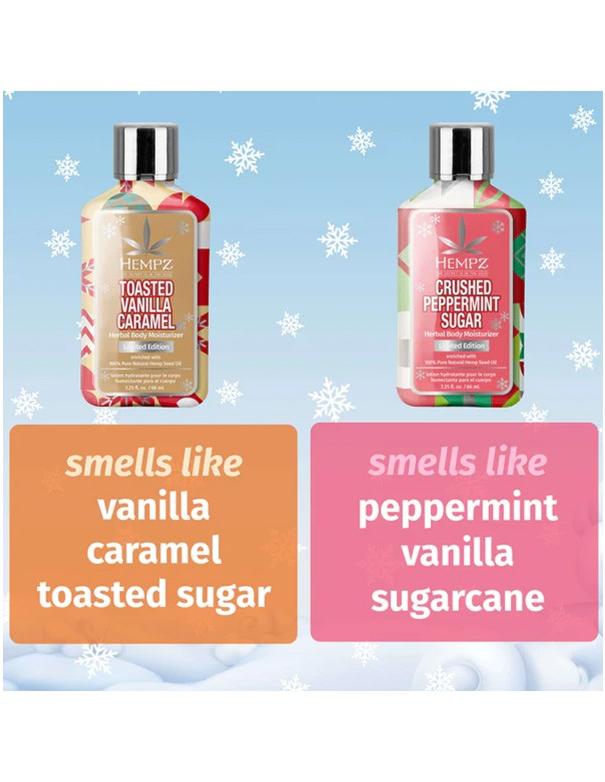 Duo de mini crèmes hydratantes Hempz Sweet Treats