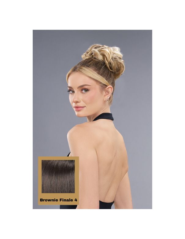 Jon Renau Fun Bun - Marbre Vanille 56