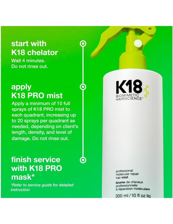 Brume capillaire réparatrice moléculaire K18 - 300 ml