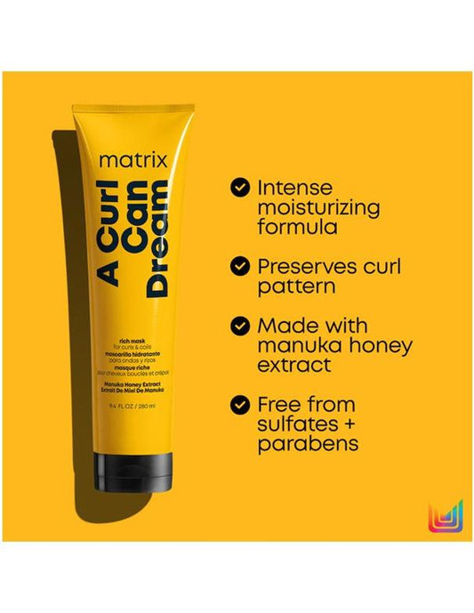 Matrix A Curl Can Dream Mask - 1L