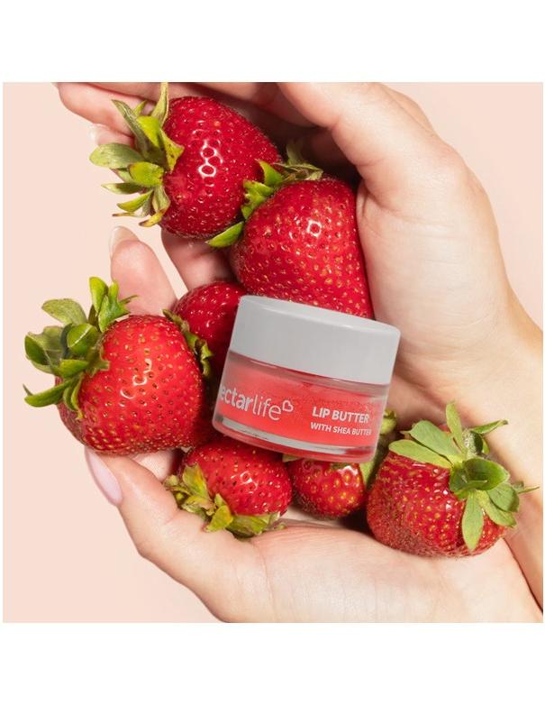 Beurre à lèvres Nectarlife à la fraise