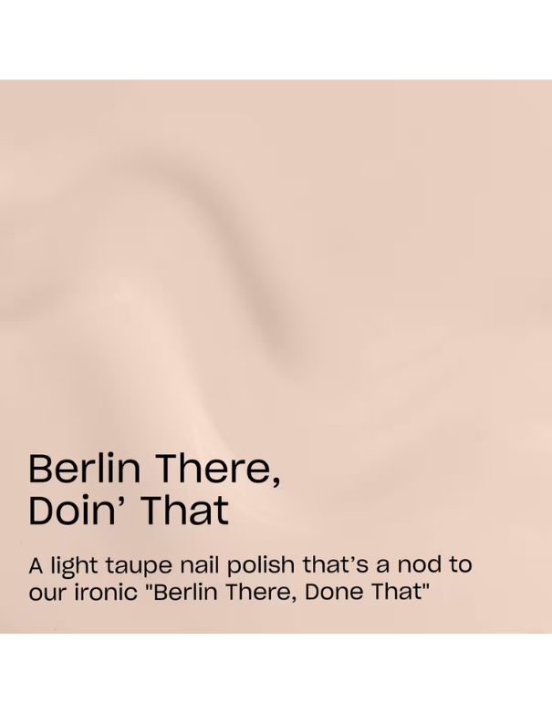 OPI Berlin En pleine action