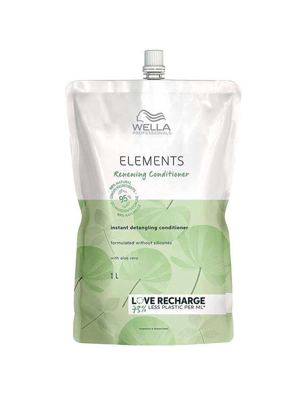 Après-shampoing rénovateur quotidien Wella Elements - 1 L