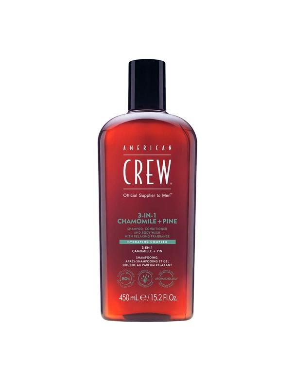 American Crew 3-en-1 Camomille Pin - 450 ml