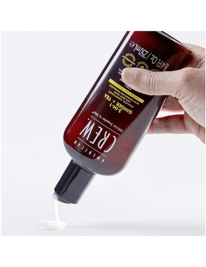 Thé au gingembre 3 en 1 American Crew - 250 ml