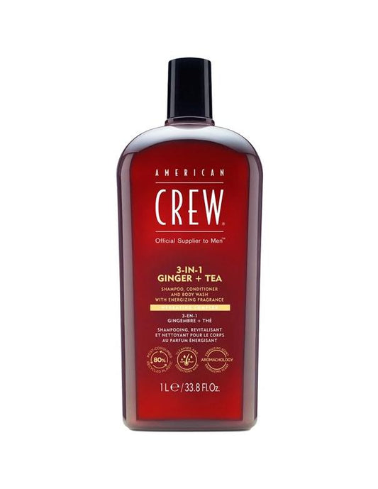 Thé au gingembre 3 en 1 American Crew - 1000 ml