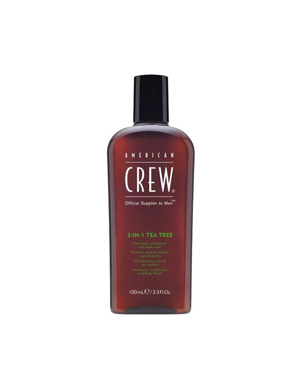 Mini-bain à l'arbre à thé 3 en 1 American Crew - 100 ml