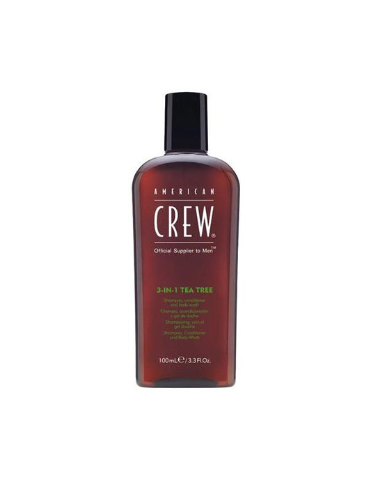 Mini-bain à l'arbre à thé 3 en 1 American Crew - 100 ml