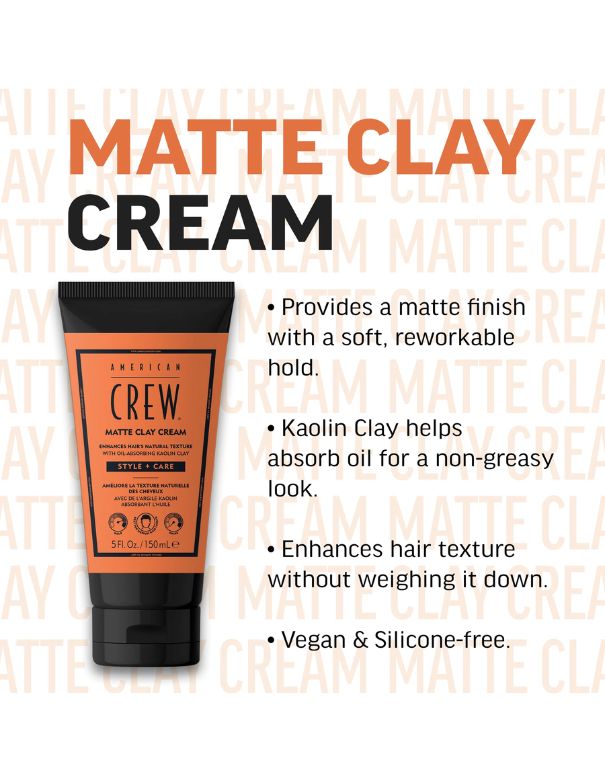 American Crew MATTE CLAY CREAM - 150ml