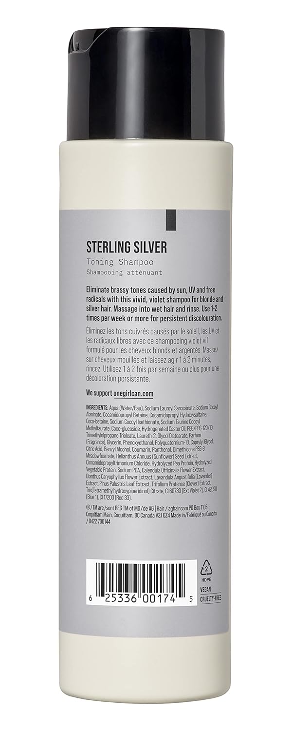Shampoing tonifiant AG Sterling Silver - 296 ml