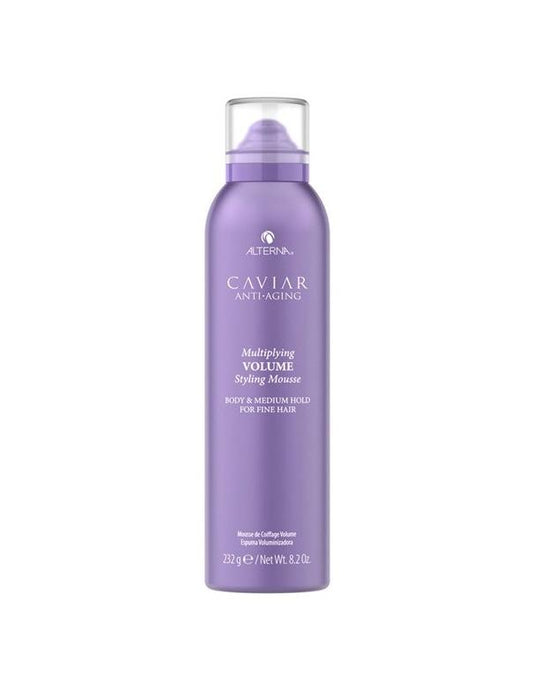 Mousse coiffante multiplicatrice de volume anti-âge Alterna Caviar - 232 g