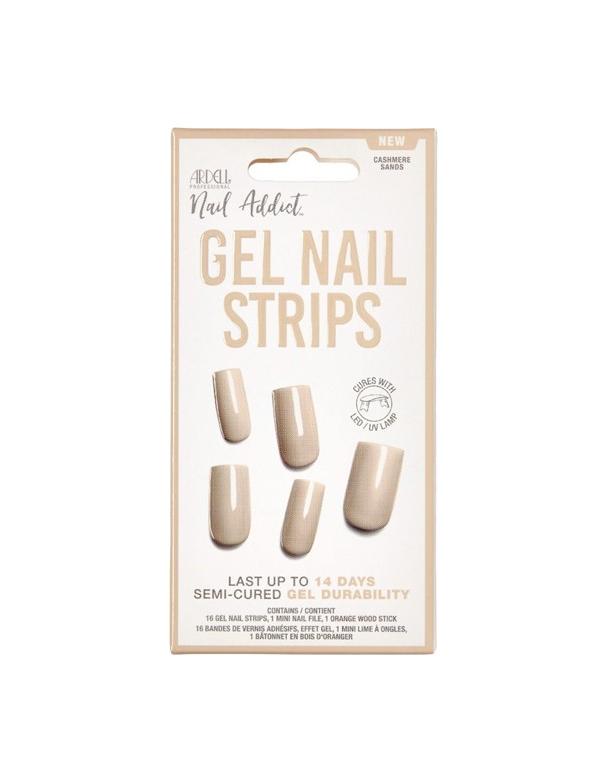 Bandes de gel pour ongles Ardell Nail Addict, couleur cachemire