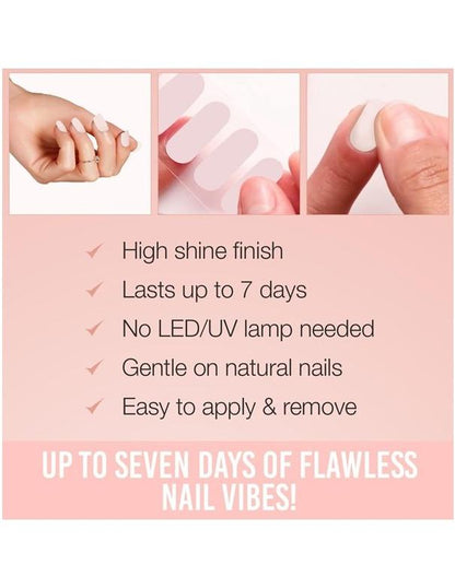 Bandes pour ongles Ardell Nail Addict - Poussière de fée
