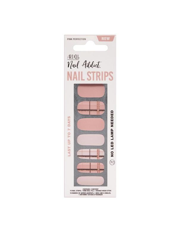 Bandes pour ongles Ardell Nail Addict - Perfection rose