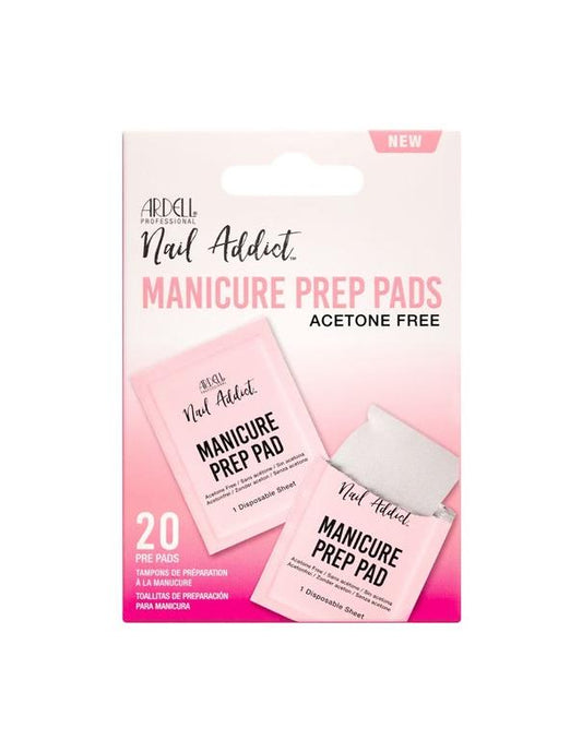 Tampons de préparation pour manucure Ardell - 20 unités