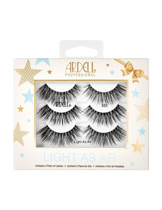 Pack de 3 bougies Ardell Light As Air 523 pour les fêtes