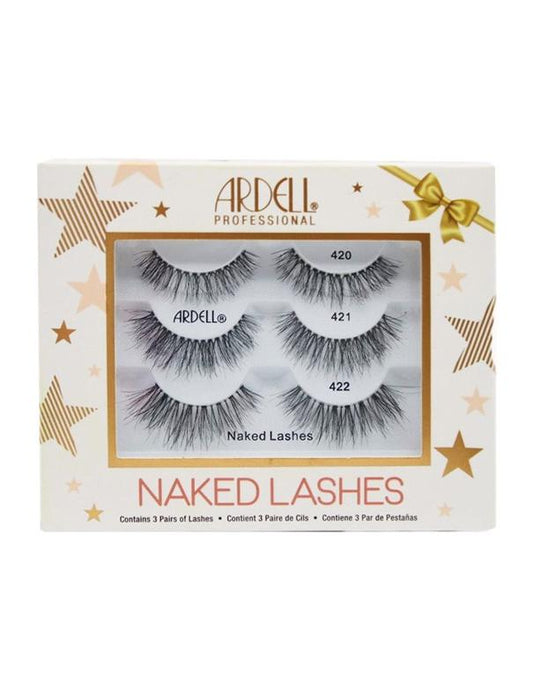 Coffret de 3 faux-cils Ardell Naked Lashes pour les fêtes