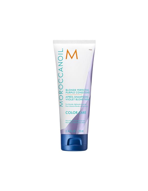Après-shampoing violet perfecteur de blonde Moroccanoil - 70 ml