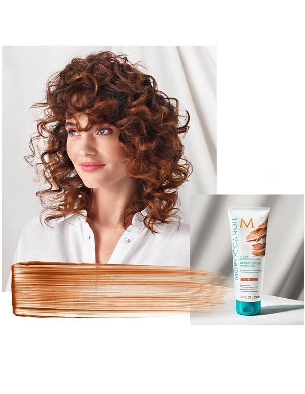 Moroccanoil Masque Déposant Couleur Cuivré - 200 ml