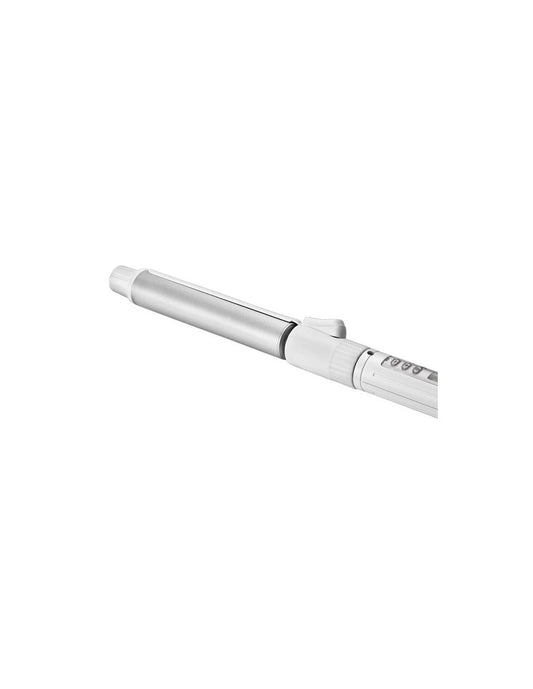 Fer à coiffer rotatif Bio Ionic Stylewinder 2,5 cm, blanc