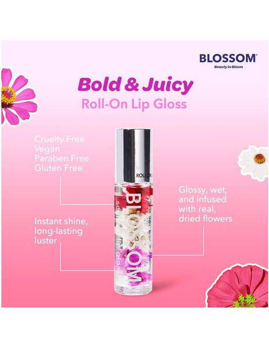 Gloss à lèvres à bille BLOSSOM Fruit Orchard Fraise - 5,9 ml