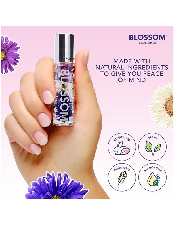 BLOSSOM TropiCali Roll-On Gloss Noix de coco - 5,9 ml