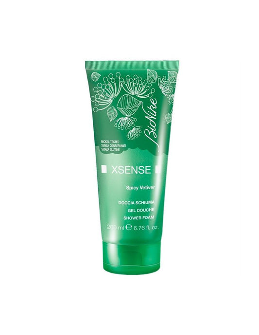 Mousse de douche BioNike Defence XSense au vétiver épicé - 200 ml