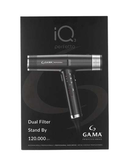Sèche-cheveux Gama Professional IQ Perfetto Noir
