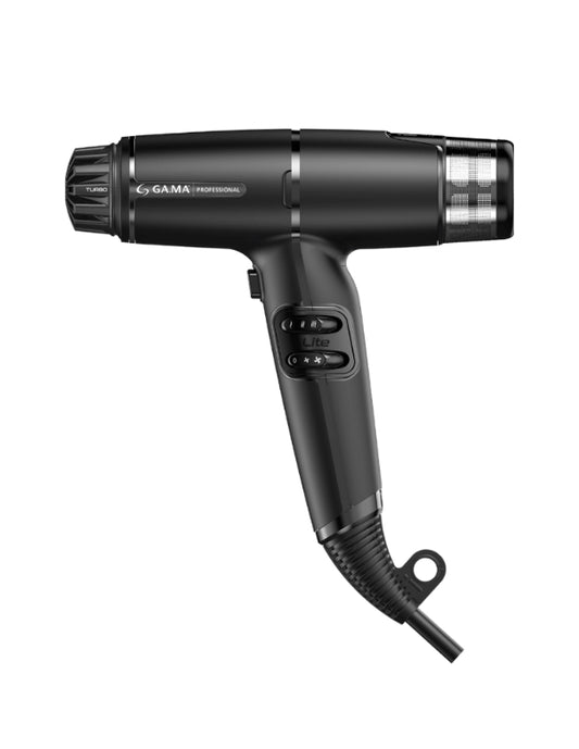 Gama Professional IQ LiteMAX Hairdryer Black