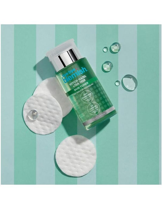 Bye Bye Blemish Lotion tonique pour la peau à l'hamamélis et à l'arbre à thé - 130 ml