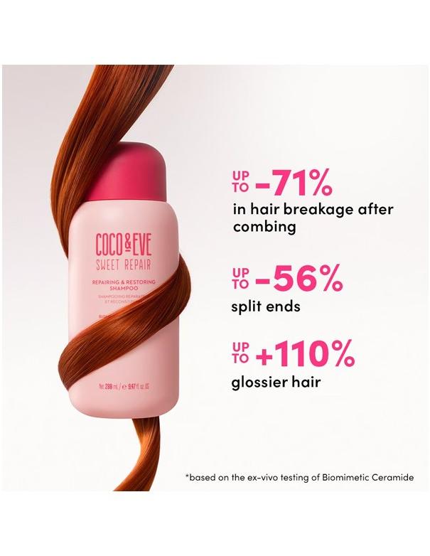 Shampoing Réparateur et Réparateur Coco &amp; Eve - 280 ml