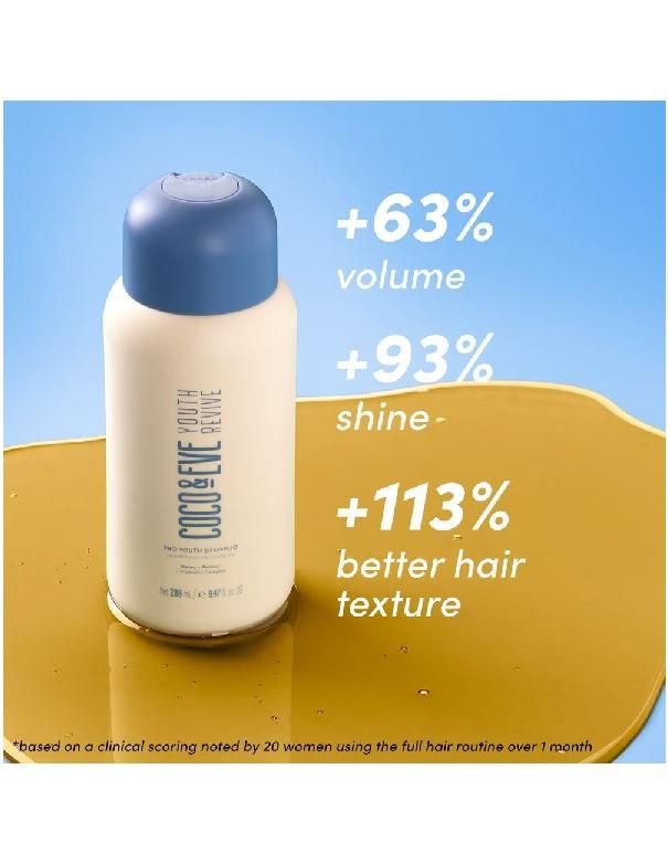 Shampoing Pro Jeunesse Revive Coco &amp; Eve - 280 ml