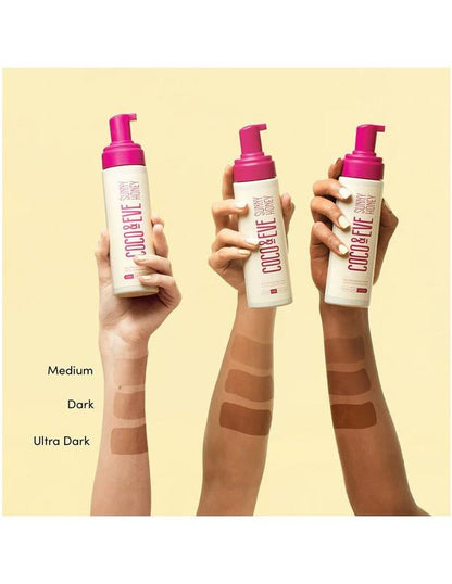 Coco &amp; Eve Sunny Honey Bali Mousse Bronzante Ultra Foncée - 200 ml