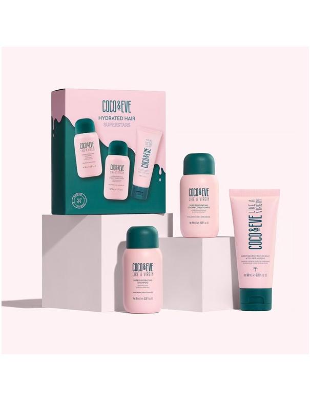 Coffret Superstars Cheveux Hydratés Coco &amp; Eve