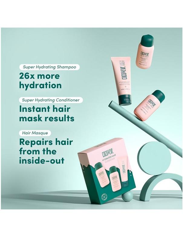 Coffret Superstars Cheveux Hydratés Coco &amp; Eve