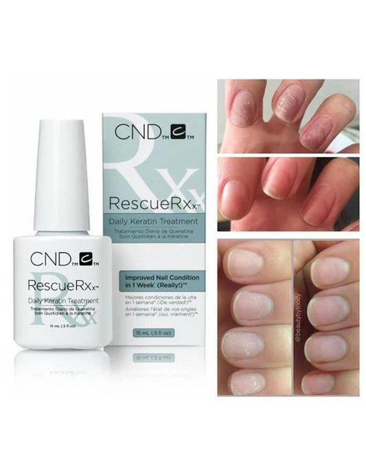 Traitement à la kératine CND RescueRXX - 15 ml