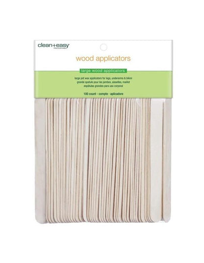 Bâtonnets applicateurs de cire CleanEasy de grande taille
