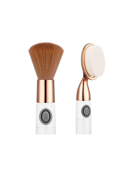 Ensemble de pinceaux de maquillage vibrants interchangeables Conair