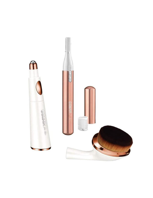 Kit de soins visage et corps Conair True Glow Glam
