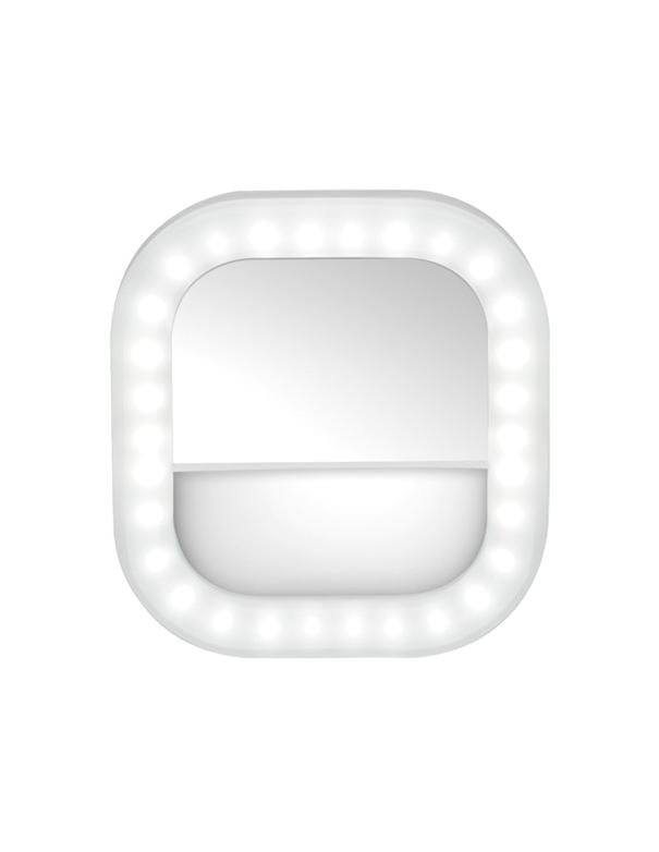Anneau lumineux et miroir pour selfie Conair
