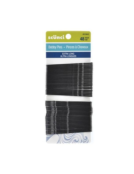 Épingles à cheveux extra longues Conair noires, 48 pièces
