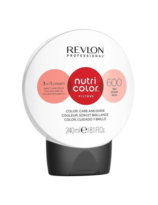 NOUVEAU Revlon Professional Nutri Color Filters 600 Rouge - 240 ml
