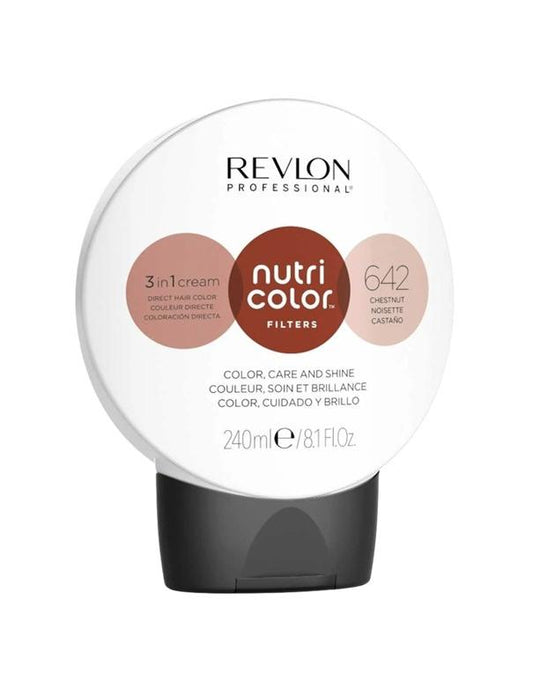 NOUVEAU Revlon Professional Nutri Color Filters 642 Châtain - 240 ml